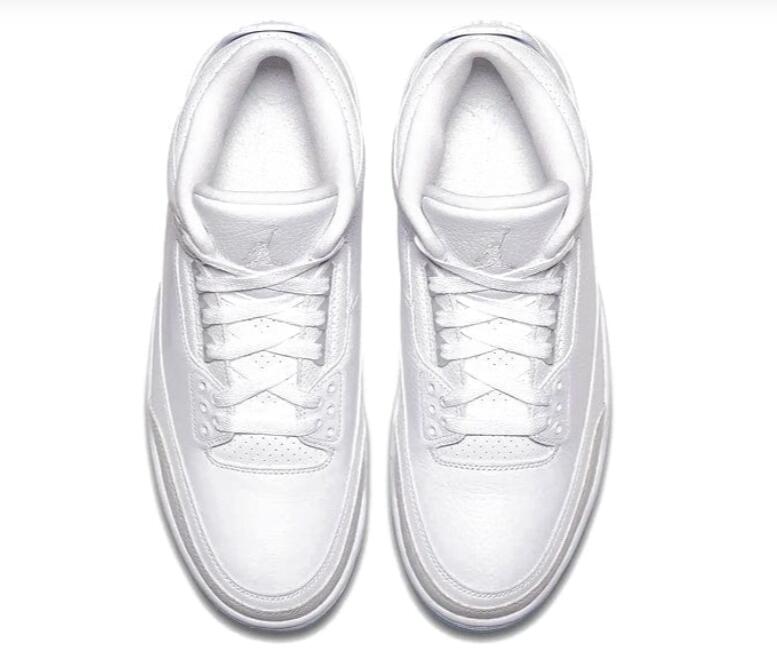 Air Jordan 3 Retro Pure White 2018 Shoes 23C 510
